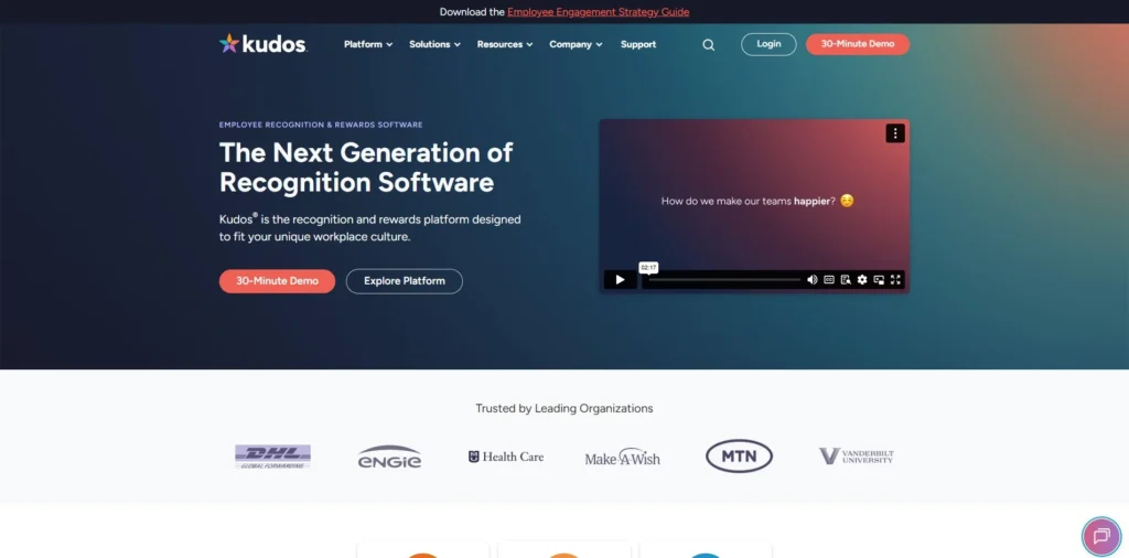 kudos- Employee Recognition Software
