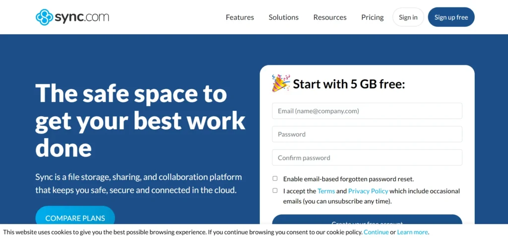 Sync.com-Business Cloud Storage