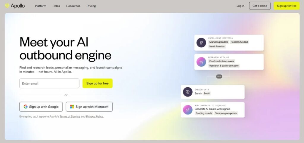 Apollo.io-Free Email Lookup Tools for Startups