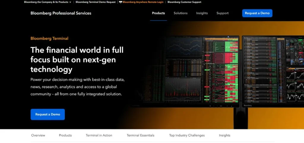 Bloomberg Terminal-AI Tools for Financial Research