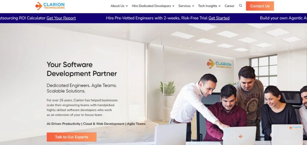 Clarion Technologies-Python Web Development Companies