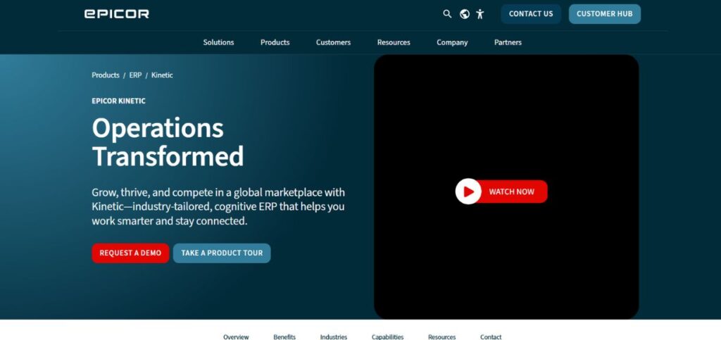Epicor Kinetic-ERP Software
