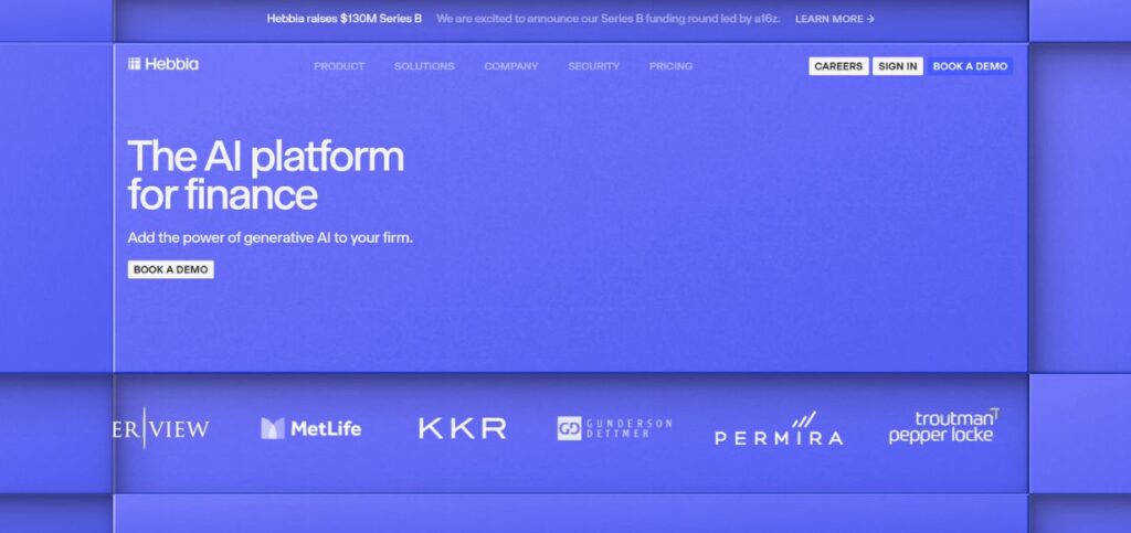 Hebbia-AI Tools for Financial Research 