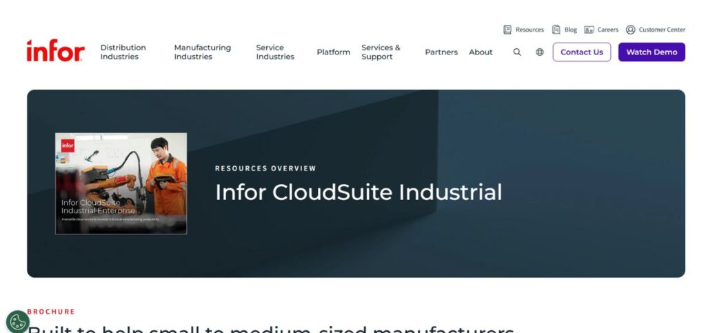Infor CloudSuite Industrial-ERP Software