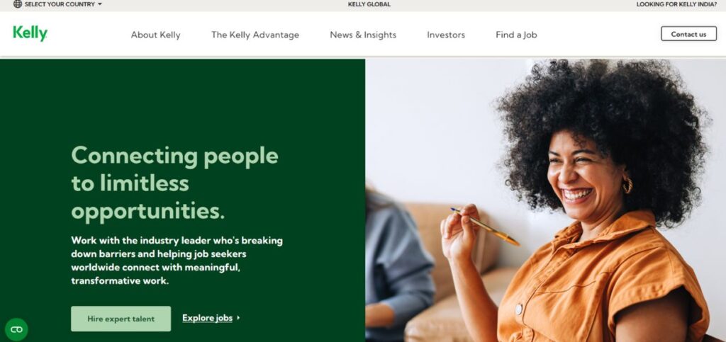 Kelly Services-Staffing Agencies for Remote Jobs in USA