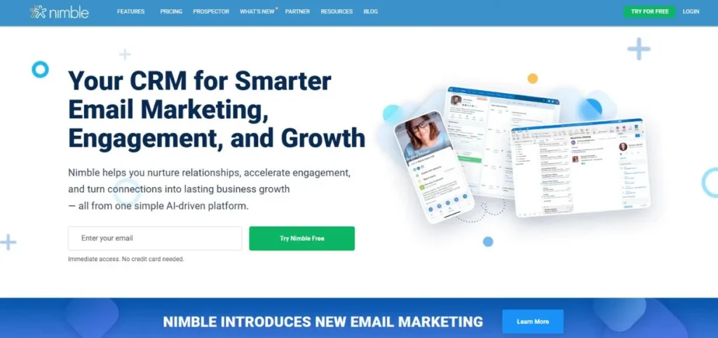 Nimble-CRM Software With Texting
