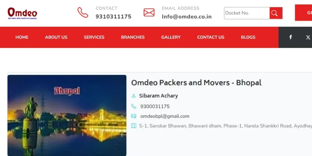 Packers and Movers in Bhopal