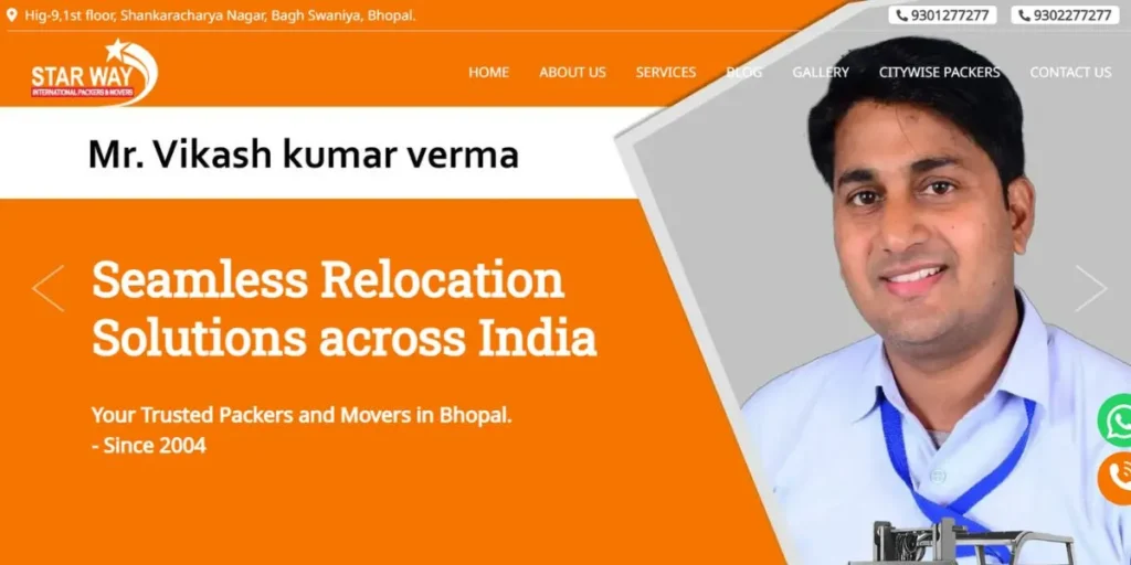 Packers and Movers in Bhopal