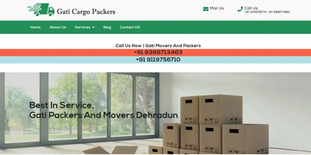 Packers and Movers in Dehradun