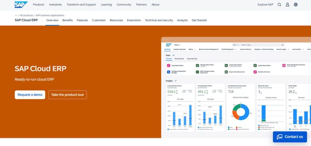 SAP S4HANA-ERP Software