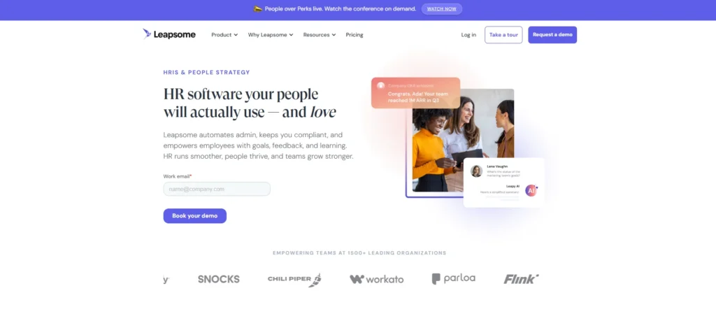 HR Management Software - Leapsome