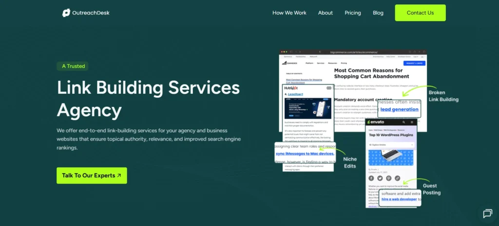 Link Building Agency - Outreach Desk