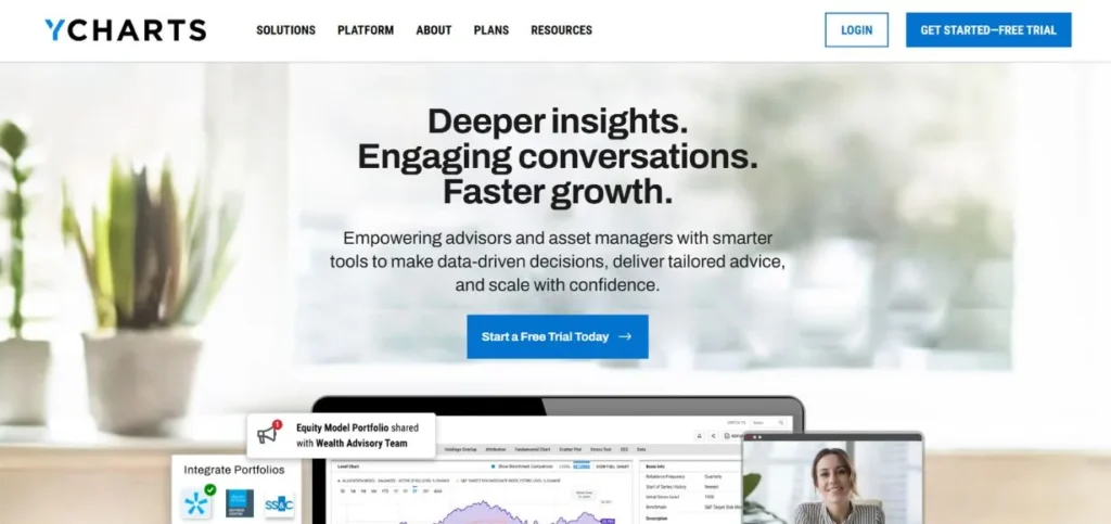 YCharts-AI Tools for Financial Research 