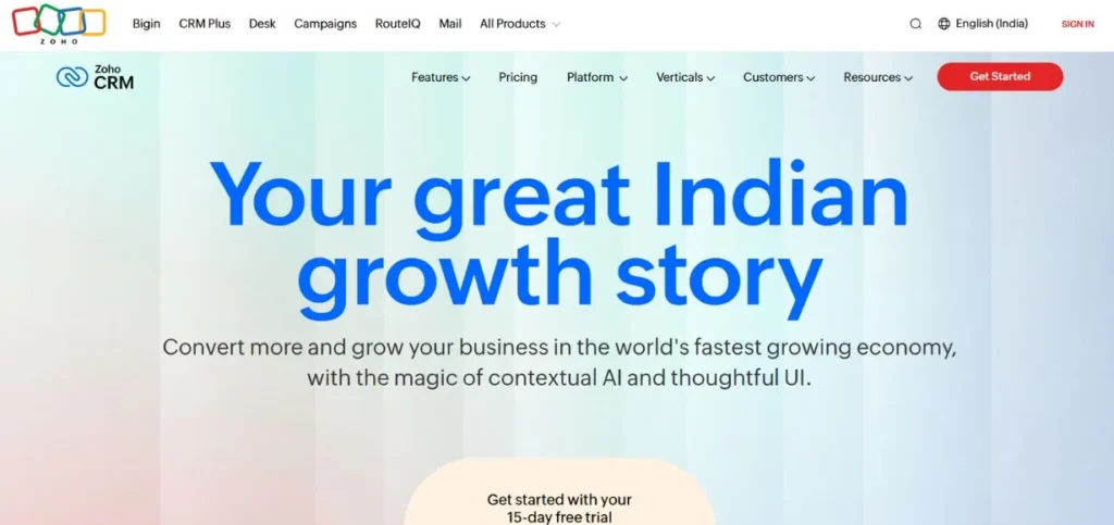 Zoho CRM-CRM Software With Texting