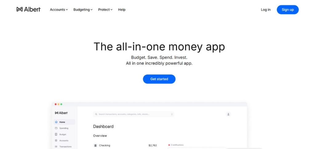 Albert-Financial Management Tools