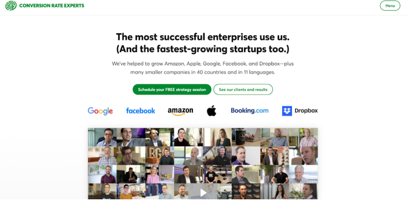 Conversion Rate Experts - A/B Testing Agencies