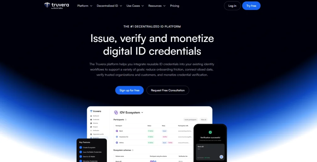 Dock-Blockchain Identity Management Companies