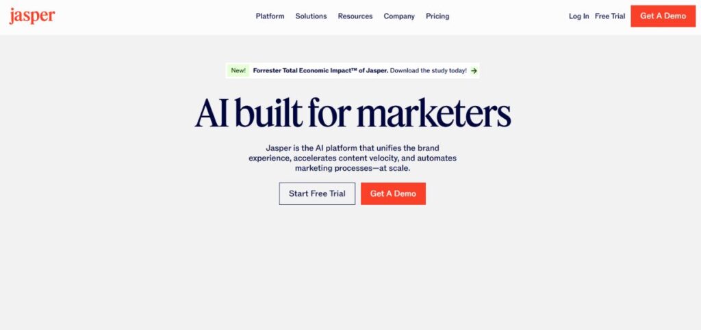 Jasper AI-AI Tools for Marketing