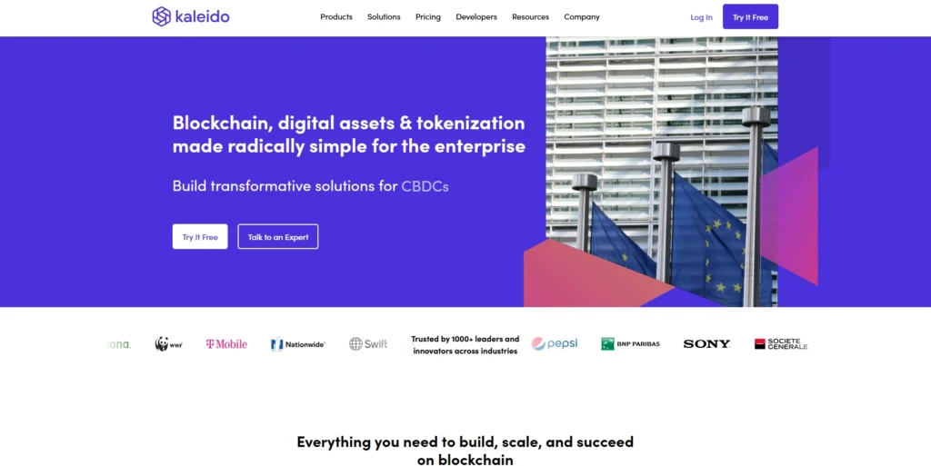 Kaleido-Blockchain Identity Management Companies