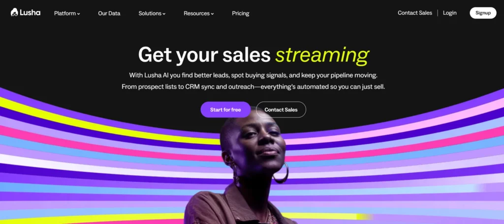 Lead Finder Platform - Lusha