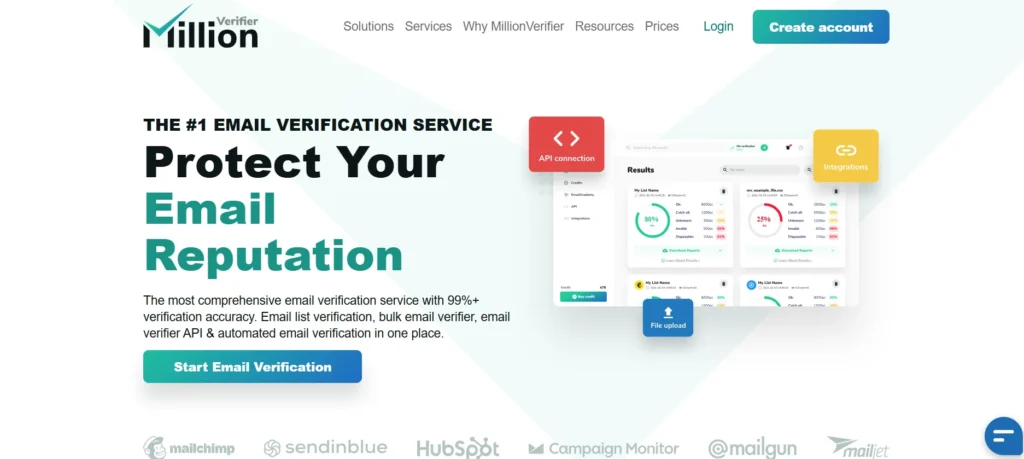 Email Verification Platform - MillionVerifier