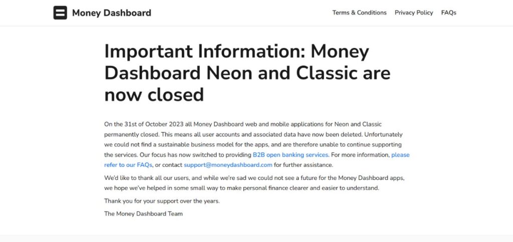 Money Dashboard-Financial Management Tools