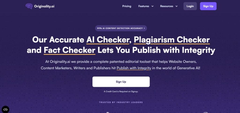 Originality AI-AI Tools for Marketing