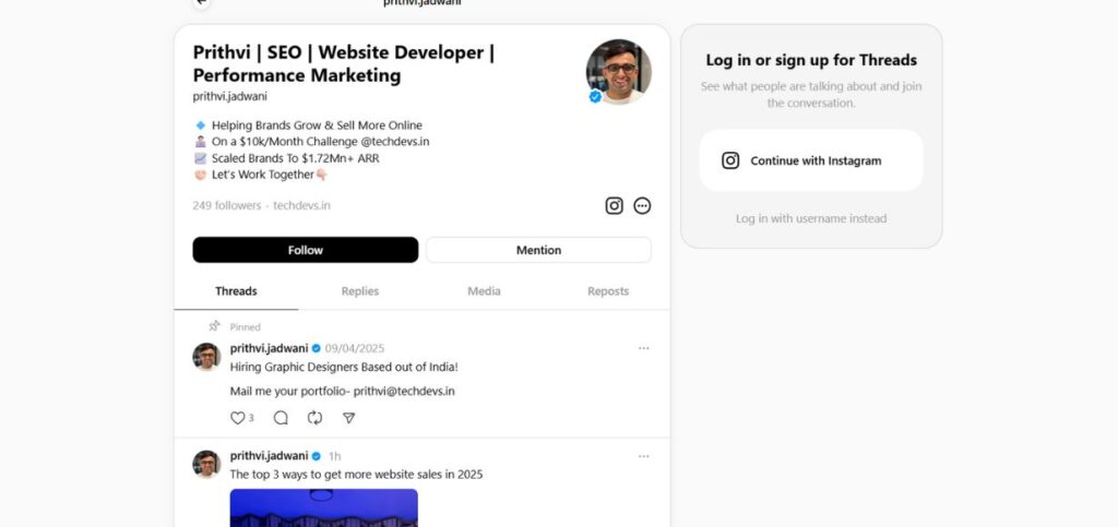 Prithvi Jadwani-SEO Experts in India