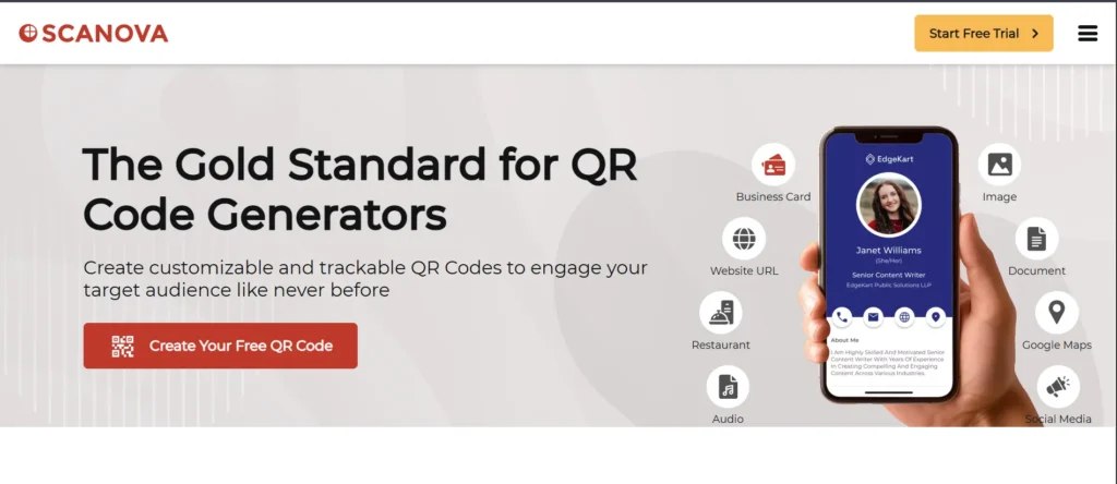 Scanova QR Code Generator