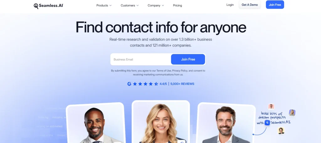 Lead Finder Platform - Seamless