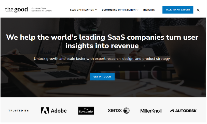 The Good - A/B Testing Agencies