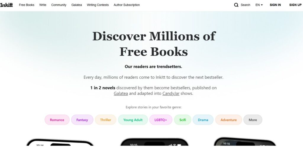 Wattpad Alternative