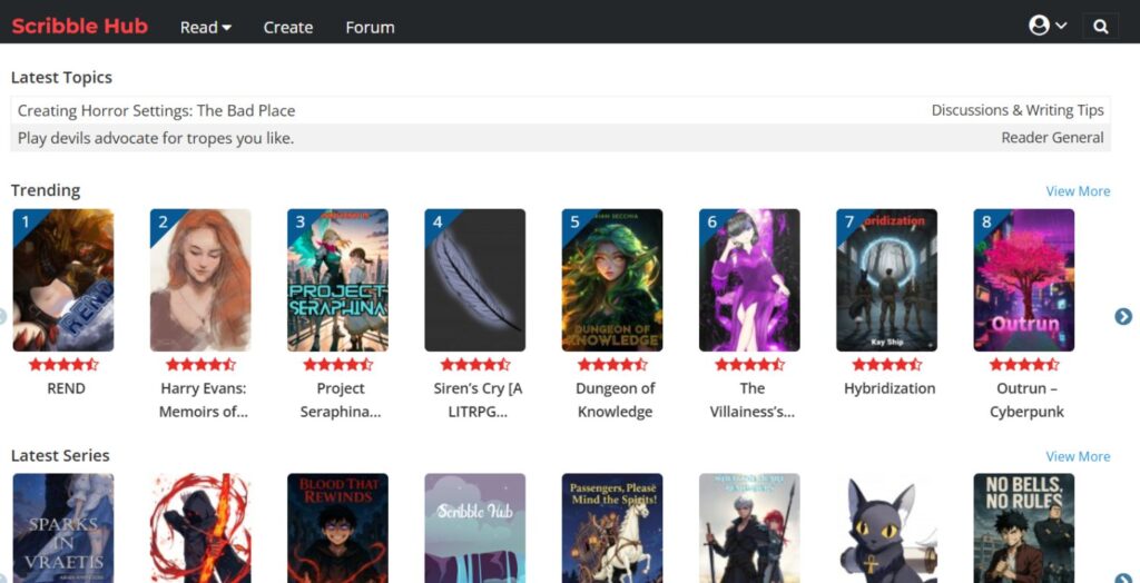 Wattpad Alternative
