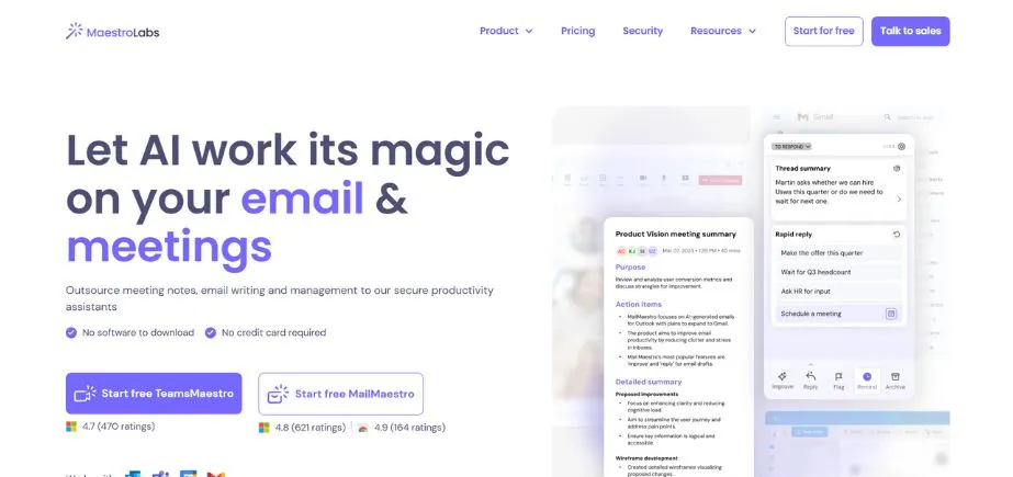 MailMaestro - AI Email Assistants