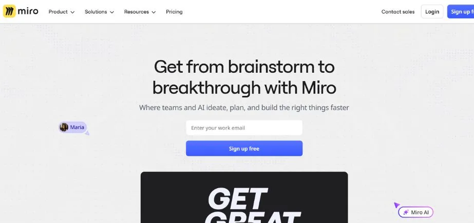Miro - Asana Alternatives