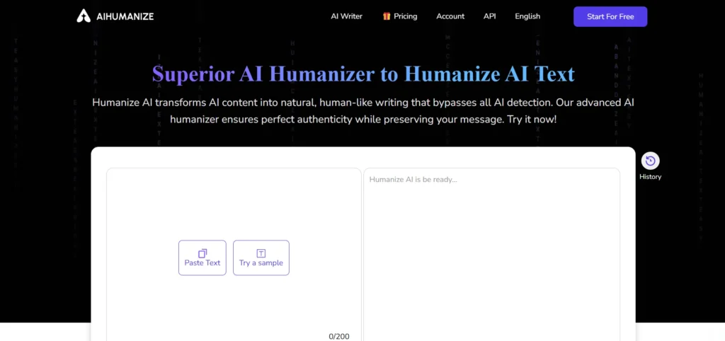 AI Text Humanizer: AIHumanize.io