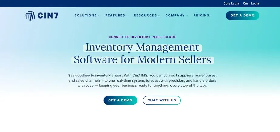 Cin7 - Inventory Management Systems