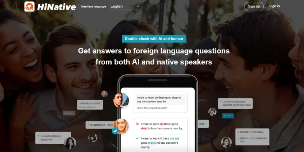 HiNative6 - Apps to Learn Spanish
