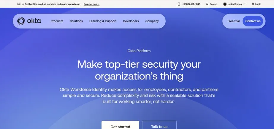Okta Workforce Identity - Employee Management Tools