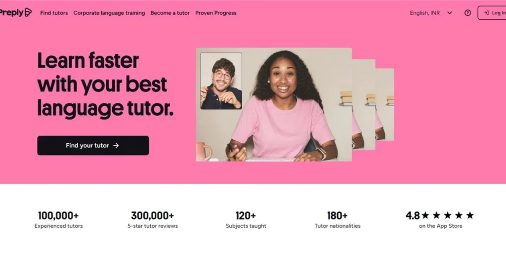 Preply - Apps to Learn Spanish