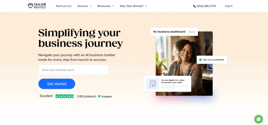 AI-Powered Logo Tool - TailorBrands