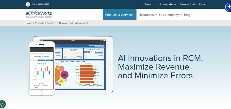 eClinicalWorks RCM - Revenue Cycle Management Software