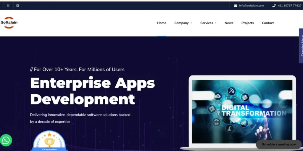 Softclain - Software Companies in Kochi