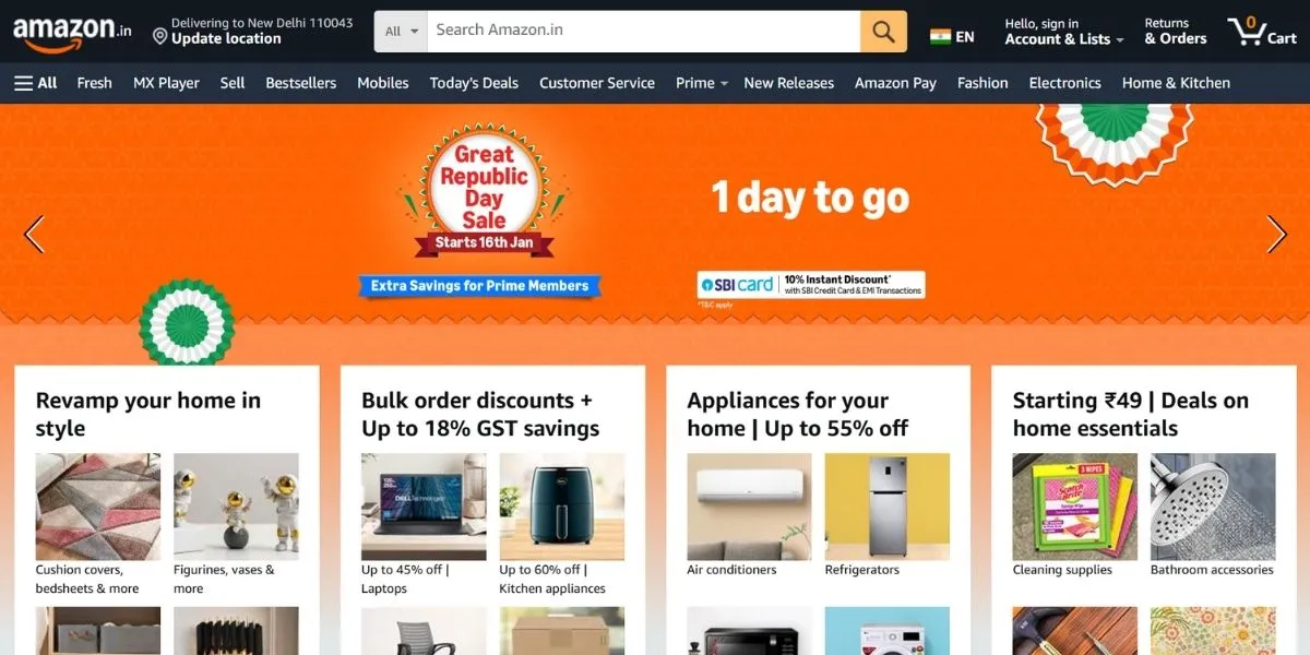 amazon - IT Companies in Indore