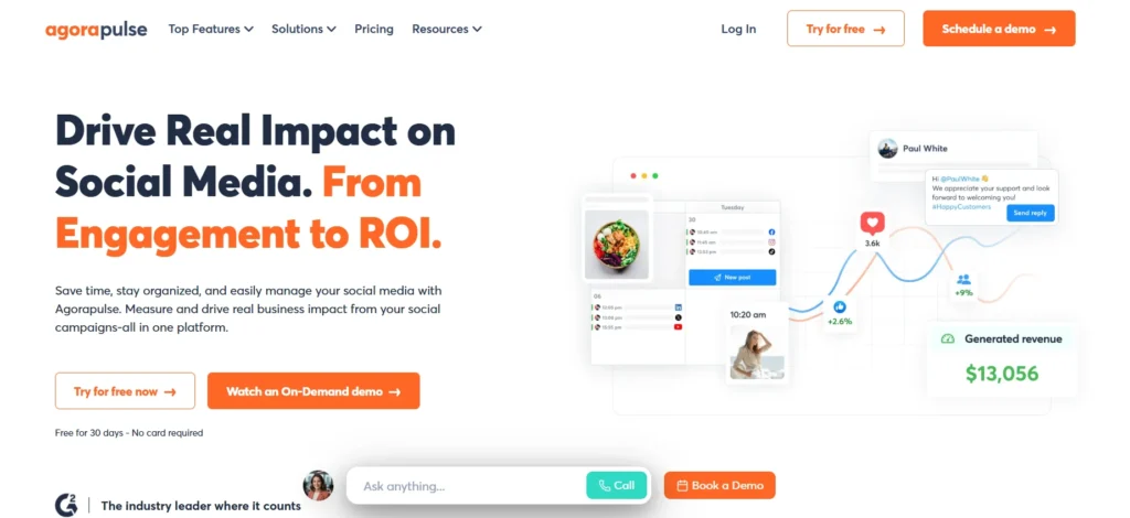 Social Media Monitoring Software - Agorapulse