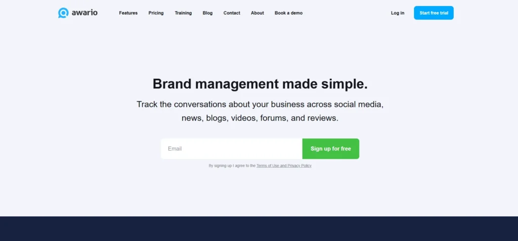 Social Media Monitoring Software - Awario