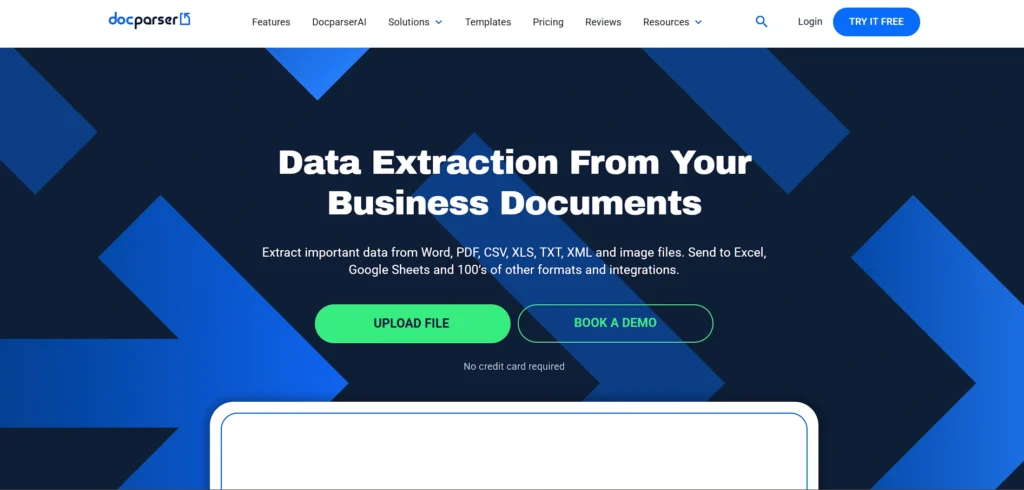 Data Entry Software - Docparser