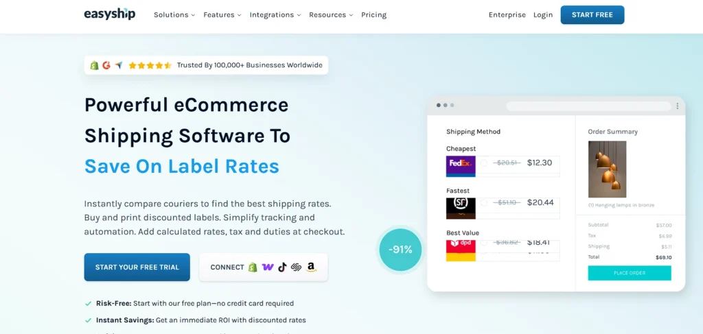 logistics software - Easyship