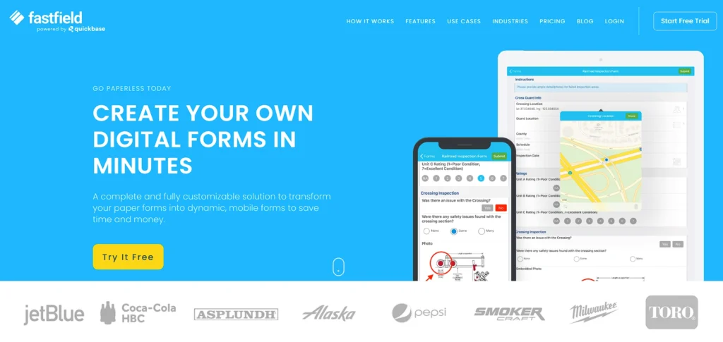Data Entry Software - FastField