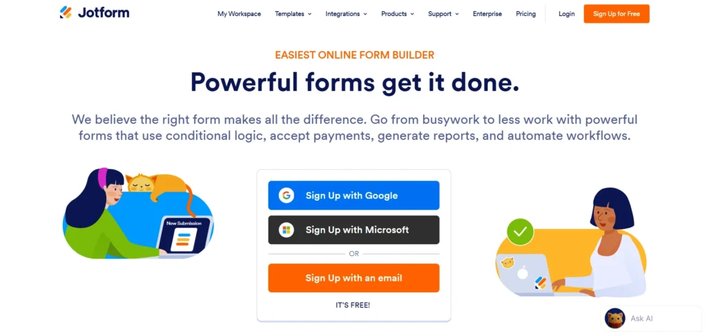 Office Automation Tool - Jotform
